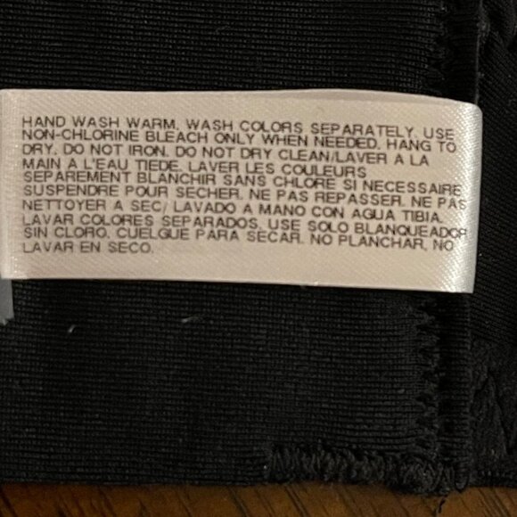 NWOT Wacoal Women's Maternity Wire-Free Bra in Black Size 36DD - Picture 9 of 13